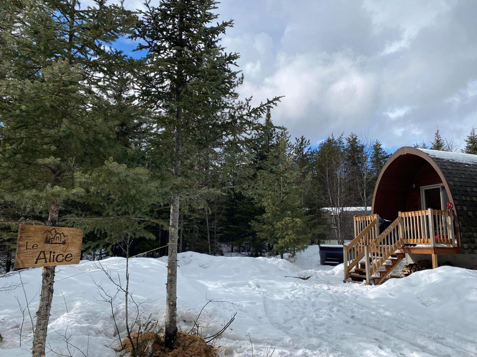 Chalet Alice A Louer Avec Spa Mauricie بلدية سان ألكسيس دي مونت المظهر الخارجي الصورة