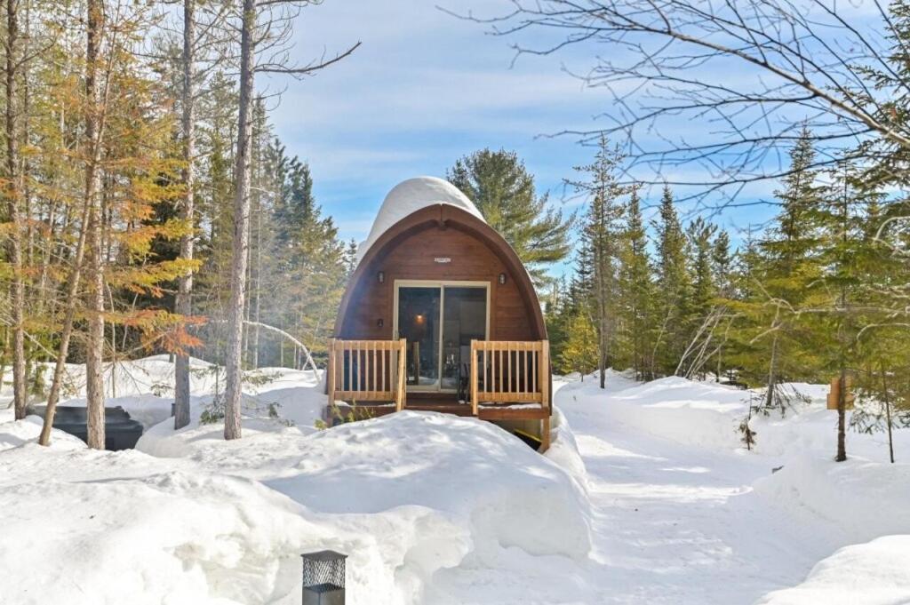 Chalet Alice A Louer Avec Spa Mauricie بلدية سان ألكسيس دي مونت المظهر الخارجي الصورة